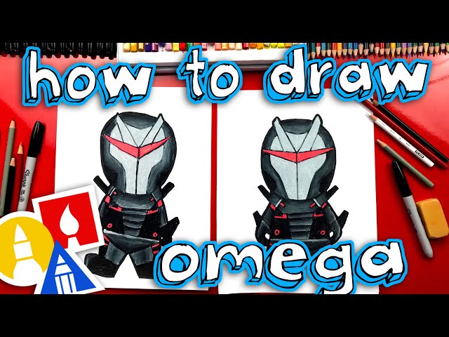 How To Draw Omega Skin Fortnite Skin (cartoon)