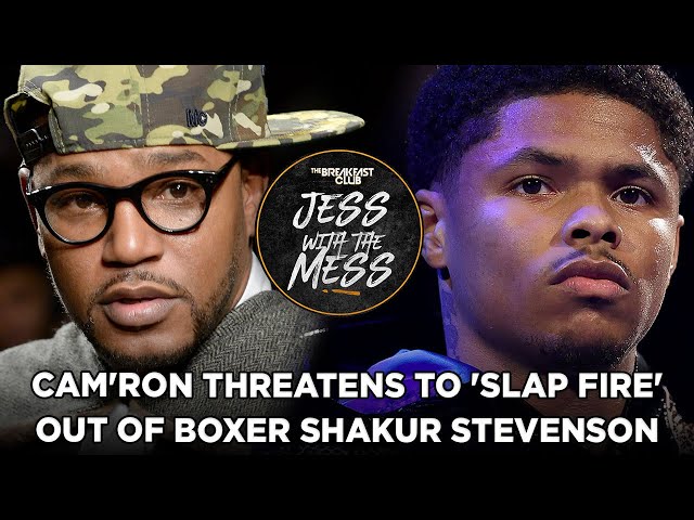 Cam'ron Threatens To 'Slap Fire' Out Of Shakur Stevenson Over Heated Exchange; Mase Chimes In +More