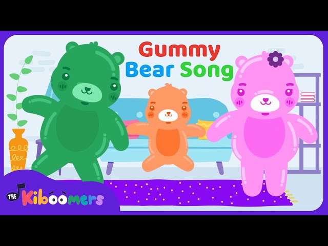 The Gummy Bear Song - The Kiboomers Dance Song for Kids