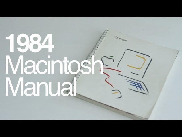 1984 Macintosh Manual