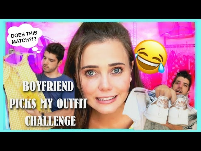 Boyfriend Picks My Outfits | CHALLENGE 😳