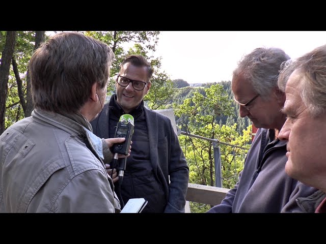 25.09.2015 Bei den Reportagen zugeschaut. SWR Fernseh & SWR Radio auf der Brücke