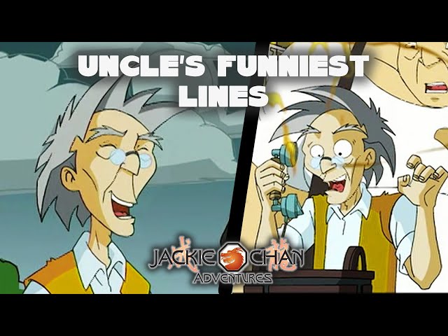 Uncles Funniest Lines | Jackie Chan Adventures | Season 3 | Throwback Toons