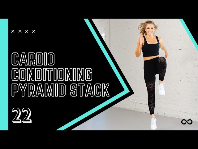 30-minute Cardio Conditioning Pyramid Stack Workout - LIMITLESS Day 22