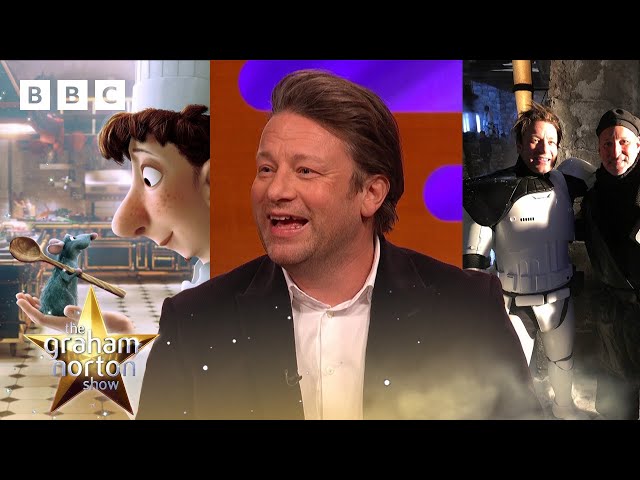 Jamie Oliver was in STAR WARS and RATATOUILLE?!? | The Graham Norton Show - BBC