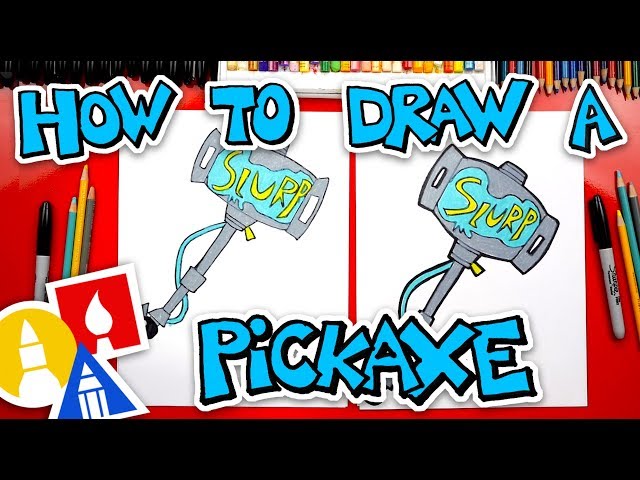 How To Draw Fortnite Slurp Juice Pickaxe