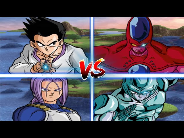 Goten e Trunks vs Metal Cooler and Hatchiyack 2x5 Dragon Ball Deliverance BT4
