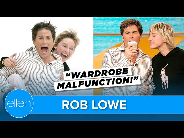 Ellen Makes Rob Lowe’s Dream Come True