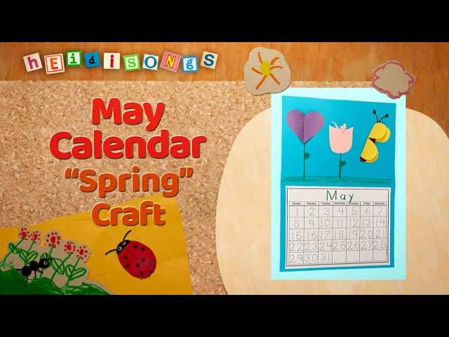 May Calendar - Crafts with Miss Kim
