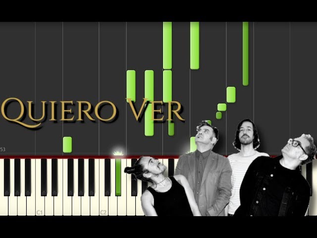 Quiero ver - Café Tacuba / Piano Tutorial / EA Music