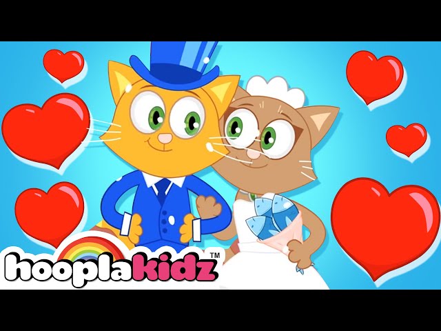 Happy Valentines Day | Mr Cat's Love Song | HooplaKidz Nursery Rhymes