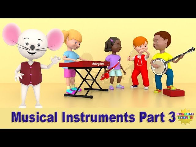 Musical Instruments Part 3 | Music sounds for Kids | NurseryTracks