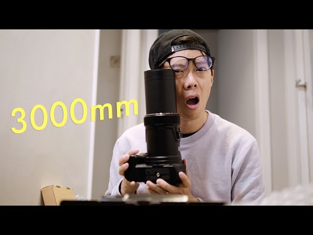 Crazy 24-3000mm Zoom Lens!