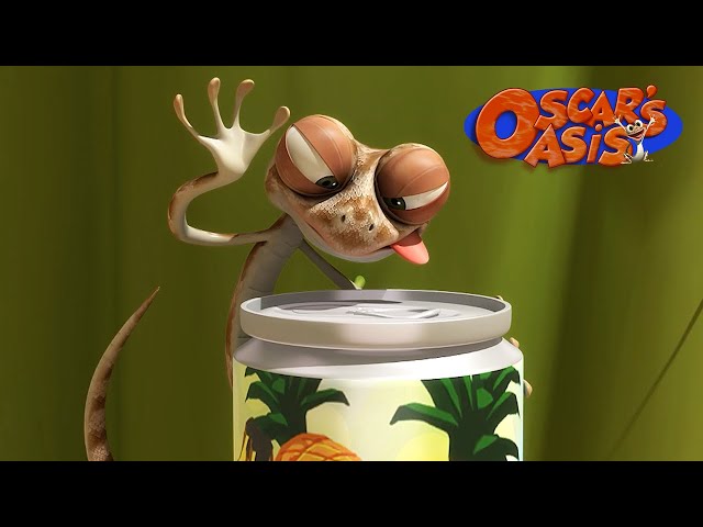 Thirsty Oscar needs Juice | Oscar’s Oasis | Funny Cartoons for Kids