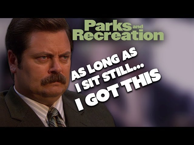 Ron Has A Hernia | Parks and Recreation | Comedy Bites