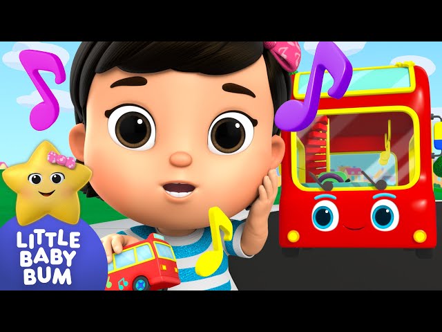 Can you hear Vehicle Sounds? ⭐ Mia's Play Time! LittleBabyBum - Nursery Rhymes for Babies | LBB