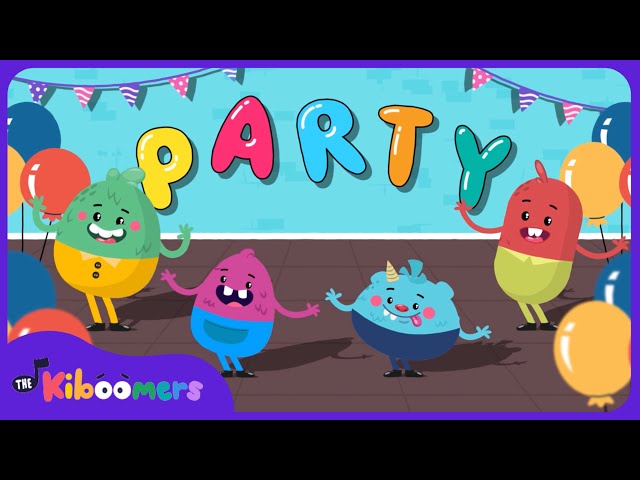 Happy Birthday Song - THE KIBOOMERS Preschool Dance Party Songs