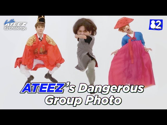 ATEEZ Risks It All For a Group Photo | 82Challenge EP.5