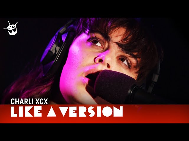Charli XCX covers Wolf Alice 'Don't Delete The Kisses' for Like A Version