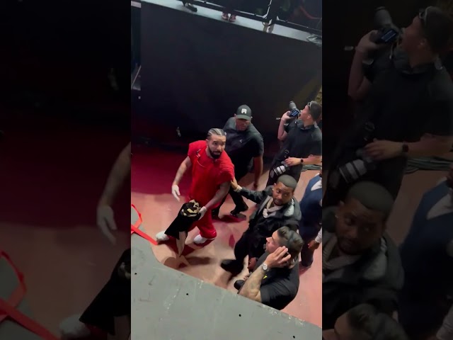 Drake Confronts Male Fan Who Fought Woman for His Towel