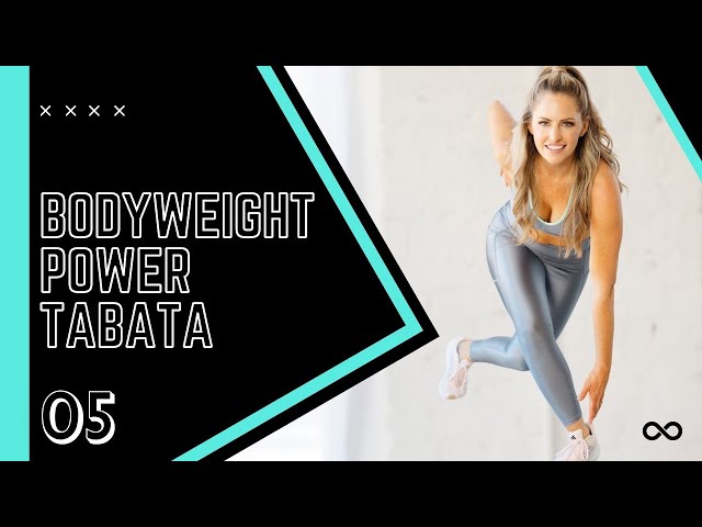 30 Minute Bodyweight Power Tabata No Equipment Workout - LIMITLESS DAY 5