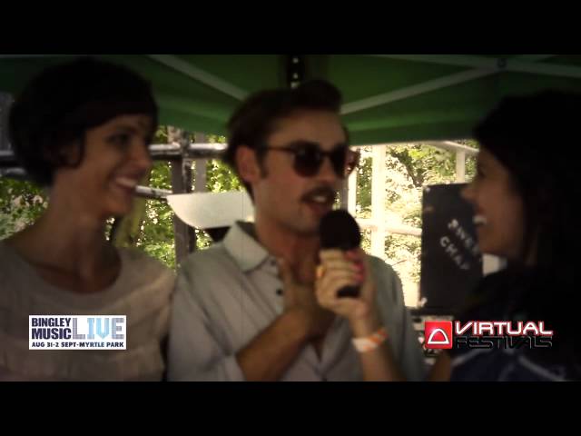 We Were Evergreen interview at Bingley Music Live 2012