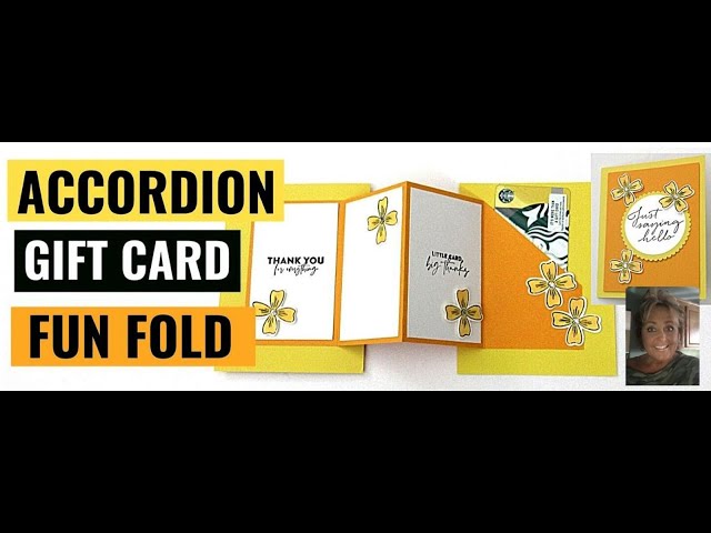 The Most Fabulous Accordion Fun Fold/Gift Card Holder