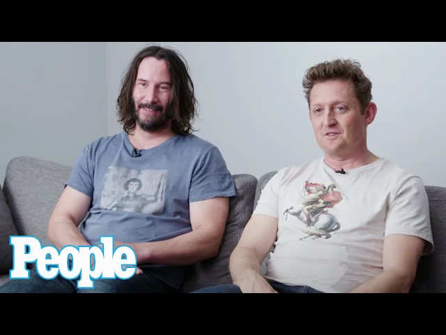 'Bill & Ted's Excellent Adventure' Reunion ft. Keanu Reeves, Alex Winter & More | PEOPLE