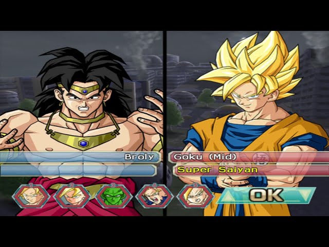 Broly All Forms vs Goku Super Saiyan, Teen Gohan, Trunks (Sword), Piccolo (Early)【DBZ BT4】Extremo