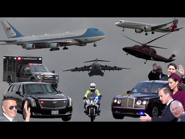 VIP planes, helicopters, and motorcades - BEST OF 2022