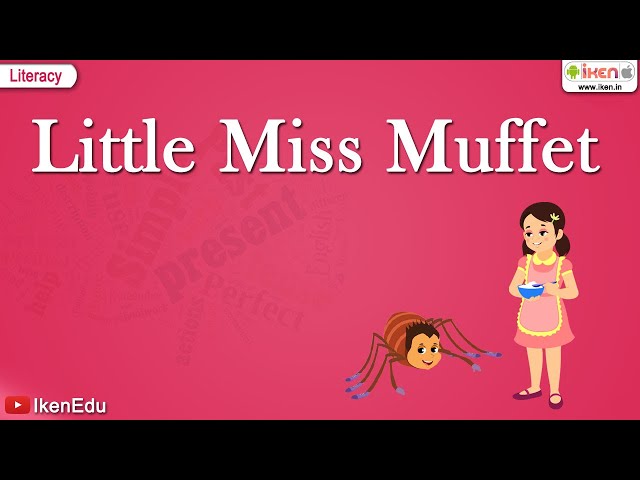 Sing Nursery Rhyme and Learn English Words with Little Miss Muffet | iKen