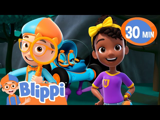 Road Trip To A Bat Cave! | Blippi and Meekah Podcast | Blippi Wonders Educational Videos