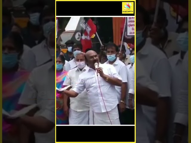 பாட்டு பாடி ஸ்டாலினை கலாய்த்த ஜெயக்குமார்!! : Ex Minister Jayakumar Sings a Song | #Shorts