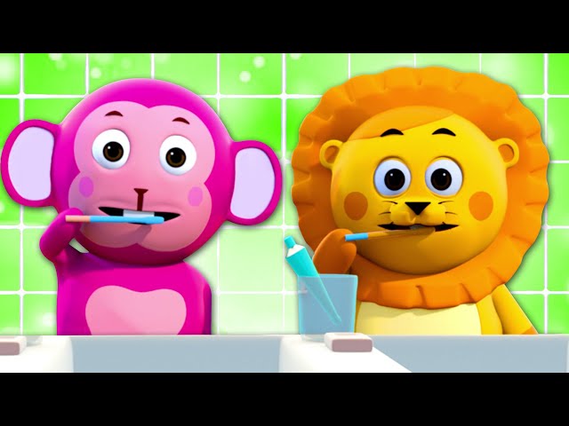 Brush Your Teeth Song + More 3D Nursery Rhymes & Kids Songs By All Babies Channel