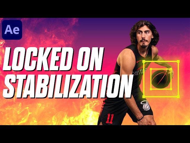 Locked On Stabilization for Sports in After Effects