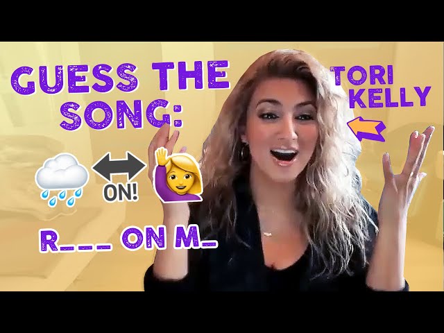 @ToriKelly Plays Guess The Songs From The Emoji's! | The Emoji Game