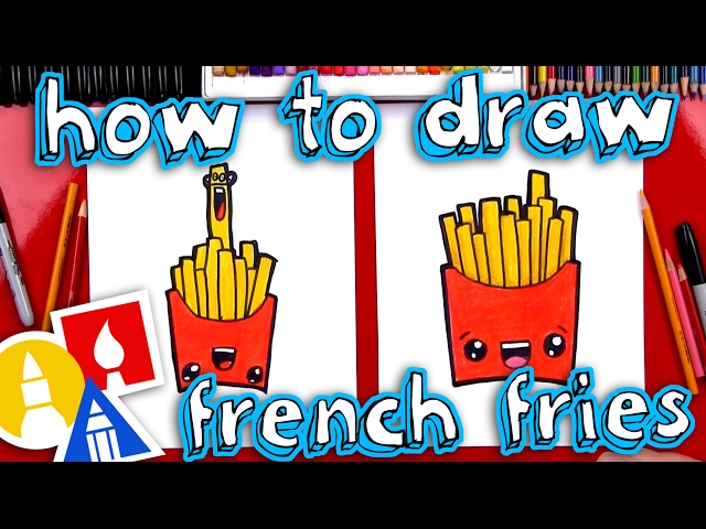 How To Draw Funny French Fries