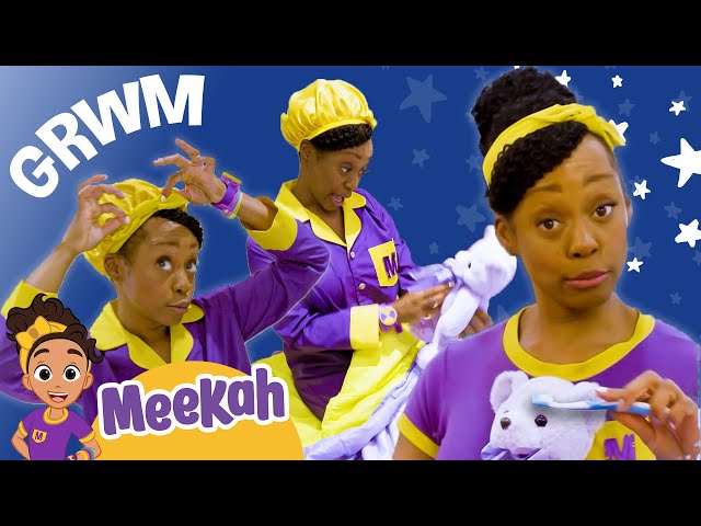 Get Ready With Me - ekah! 🌟 Meekah's Routines🌙| Educational Songs For Kids