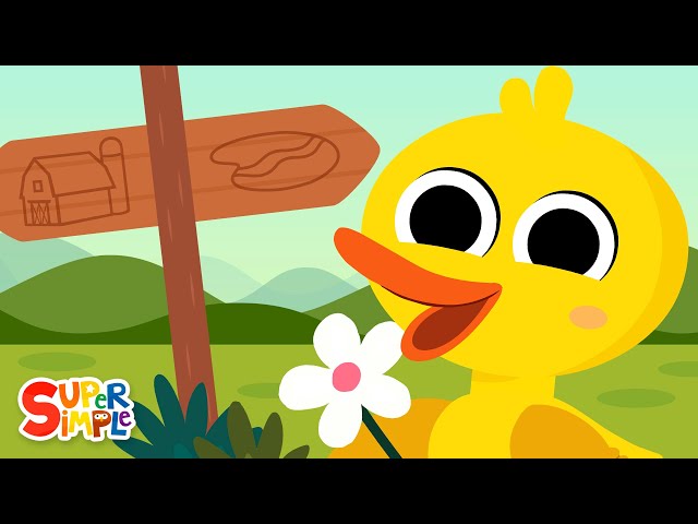 The Ducks Go Waddling | Count Up To Ten | Super Simple Songs