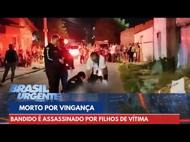 Bandido é morto por adolescentes após mãe ser roubada | Brasil Urgente