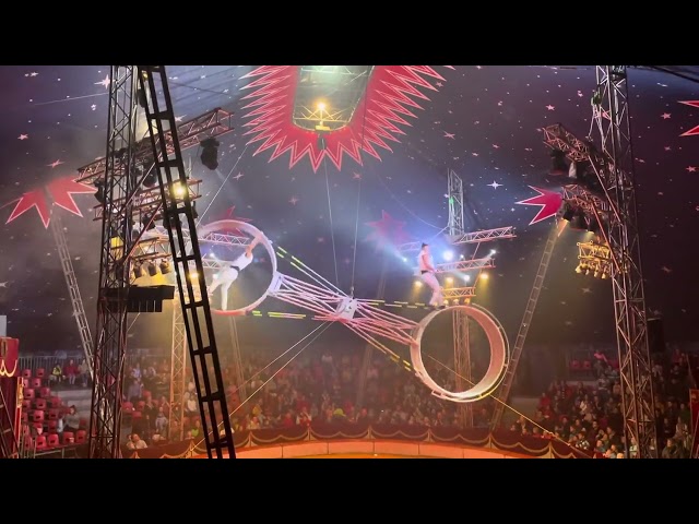 The Wheel of Death. Humberto Circus, Prague, Czech Republic