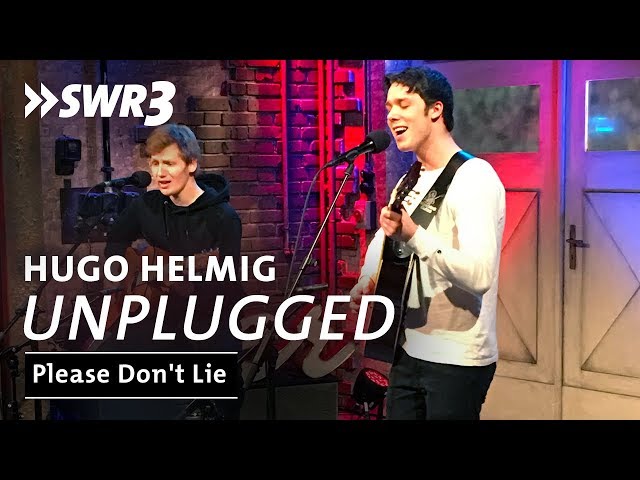 Hugo Helmig - Please Don't Lie | SWR3 Unplugged