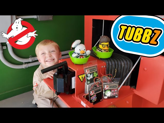 Ghostbusters Toy Collectables - Inside the Firehouse Playset Tubbz Review
