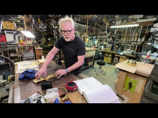 Adam Savage in Real Time: Shop Clean-Up (Orb Build)