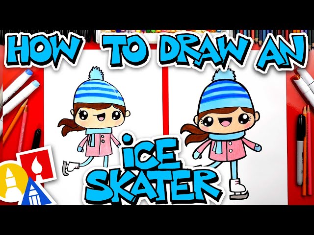 How To Draw An Ice Skater