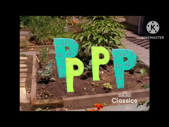 Sesame Street: Garden Letter P (Fanmade)