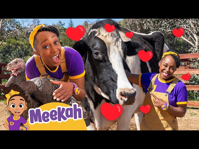 Meekah’s Cow Hugging Challenge! | Educational Videos for Kids | Blippi and Meekah Kids TV
