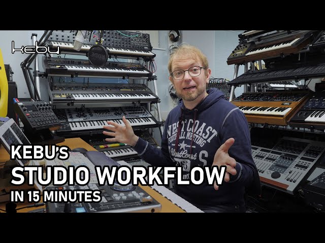 Kebu's studio workflow explained in 15 minutes