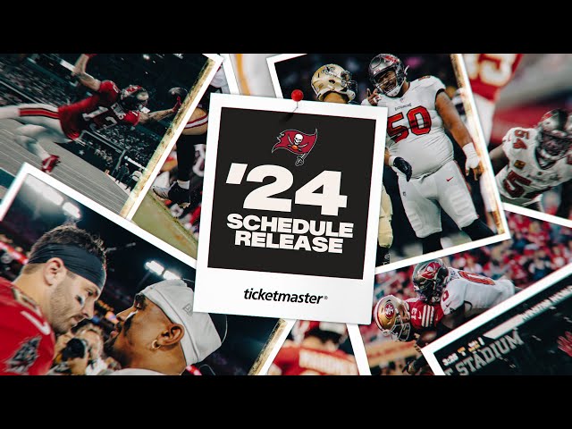 Buccaneers 2024 Schedule Release Video: Curated for the Krewe | Tampa Bay Buccaneers