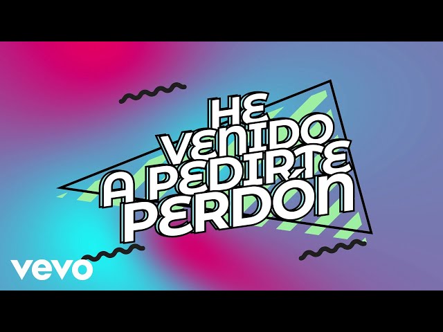 Juan Gabriel - He Venido a Pedirte Perdón (Letra / Lyrics)